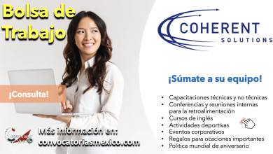 ¡Trabaja con los mejores! Conoce la bolsa de trabajo de “Coherent Solutions” y postúlate a una de sus vacantes disponibles