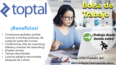 ¡Trabaja desde donde estés! Conoce la bolsa de trabajo “Toptal” y descubre las oportunidades y beneficios que tienen para ti