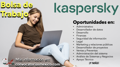 ¡Trabaja en “Kaspersky”! Conoce su bolsa de trabajo y comienza a obtener mayor experiencia profesional