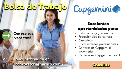 ¡Tu siguiente oportunidad está en “Capgemini”! Consulta su bolsa de trabajo y se parte de su increíble equipo
