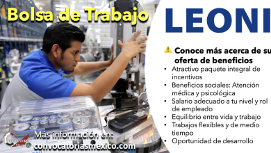 ¡Tu siguiente oportunidad está en “Leoni”! Consulta su bolsa de trabajo y forma parte de su gran comunidad laboral