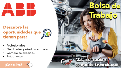 ¡Tu siguiente oportunidad está en“ABB”! Consulta su bolsa de trabajo y postúlate a una de sus vacantes disponibles