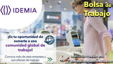 ¡Tu talento es único! Consulta la bolsa de trabajo de “IDEMIA” y comparte con ellos tu experiencia postulándote a una de sus vacantes disponibles