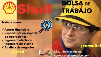 ¡VACANTES DISPONIBLES! CONSULTA LA BOLSA DE TRABAJO DE “SHELL”