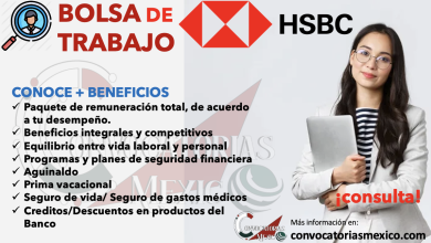 ¡VACANTES DISPONIBLES! CONSULTA LAS OFERTAS DE EMPLEO DE “HSBC”