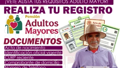 ¡Vete preparando tus documentos Estos son lo requisitos importantes a presentar para realiza tu registro a la Pensión Bienestar
