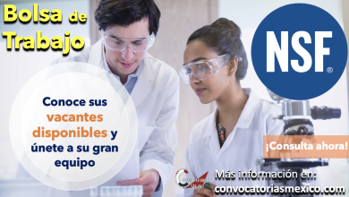 ¡Vive la experiencia de trabajar con los mejores! Consulta las ofertas laborales de esta increíble organización “NSF” y aumenta tus posibilidades