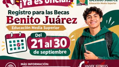 ¡Ya es oficial! Esta es la fecha de Registro para las Becas Benito Juárez de Educación Media Superior