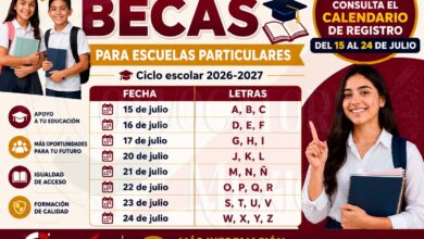 ¡Ya esta Disponible las Becas para Escuelas Particulares! Consulta el Calendario de Registro del 15 al 24 de julio!