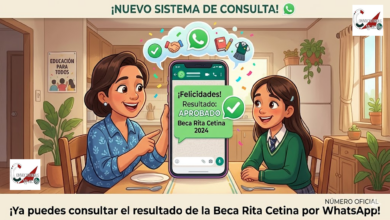 ¡Ya puedes consultar el resultado de la Beca Rita Cetina por WhatsApp!