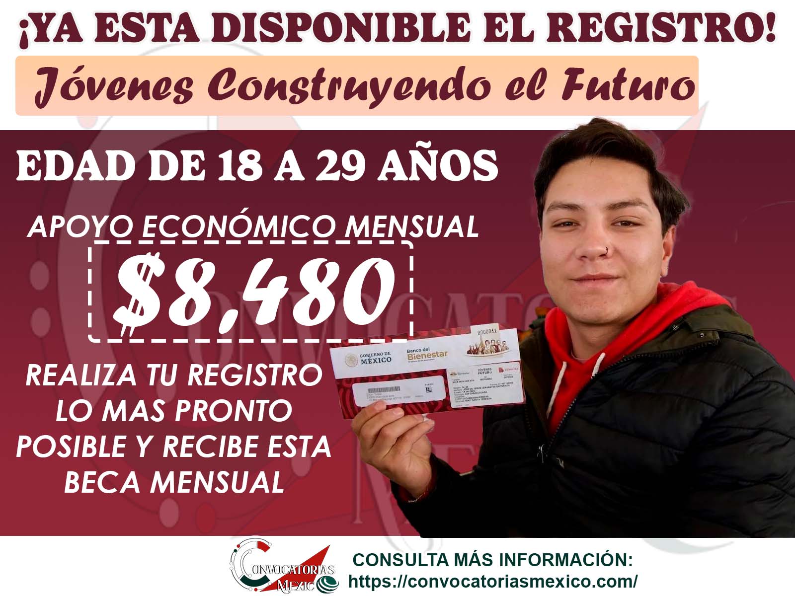 ¡Ya puedes registrarte! Esto es lo que ganarás si participas un año en Jóvenes Construyendo el Futuro