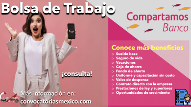 ¿AÚN NO CONSIGUES EMPLEO? CONOCE LAS OFERTAS DE TRABAJO “COMPARTAMOS BANCO” QUE TIENEN PARA TI