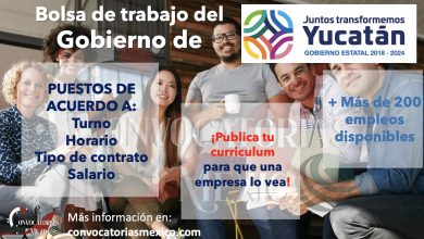 ¿BUSCAS EMPLEO? CONSULTA LA BOLSA DE TRABAJO DEL GOBIERNO DE YUCATÁN