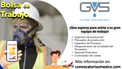¿Buscas empleo? Conoce las oportunidades de trabajo que “GVS Filter Technology” tiene disponibles