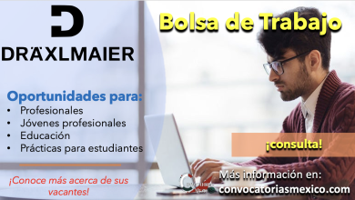 ¿Qué esperas para consultar? Descubre las excelentes oportunidades de trabajo que “Grupo DRÄXLMAIER” tiene para ti