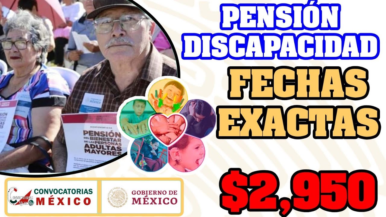 ✅🚨 ATENCIÓN 🛑✔ Depósito de tu PENSIÓN DISCAPACIDAD 2023 Fechas de tu PAGO