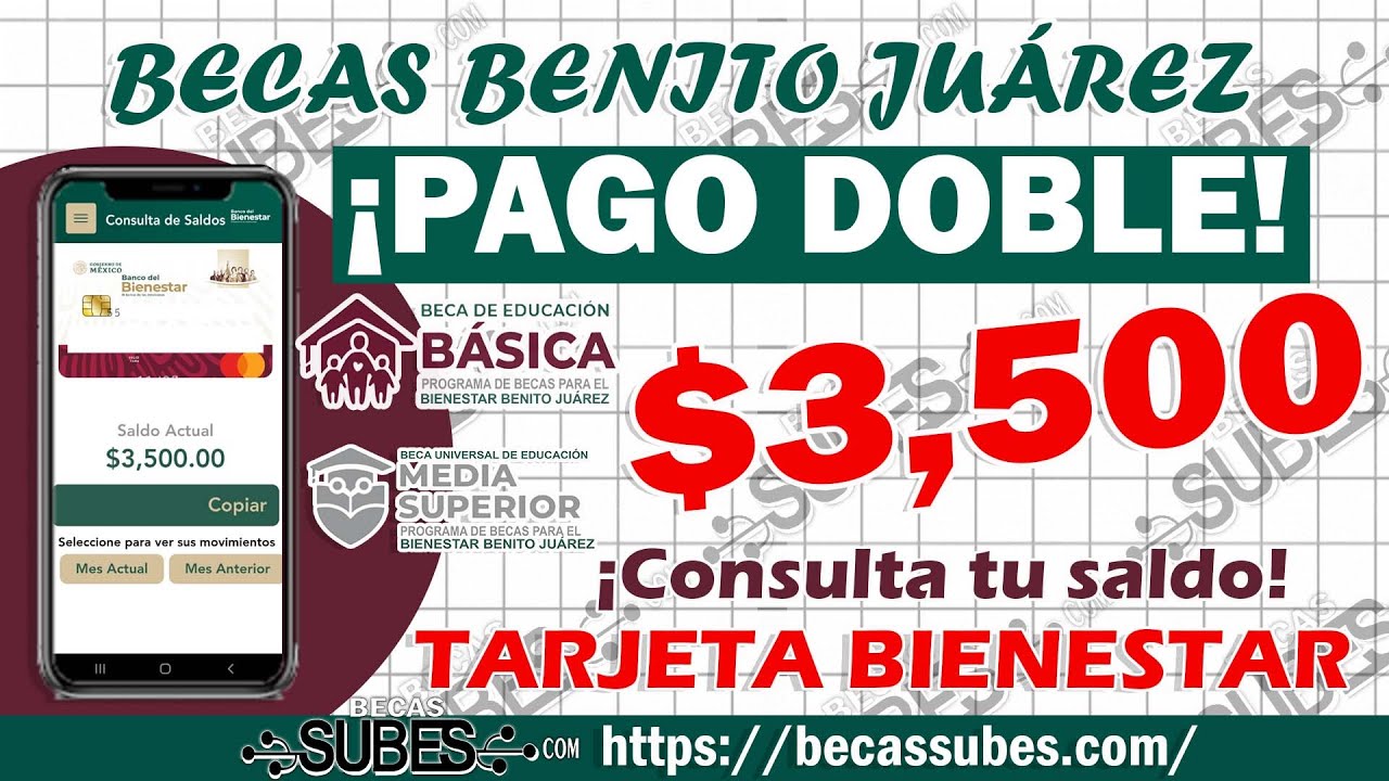 💸🚨 ¡Consulta tu saldo!💲✅ Ya cayo; Operativo de Pago Becas Benito Junio Básica y Media Superior