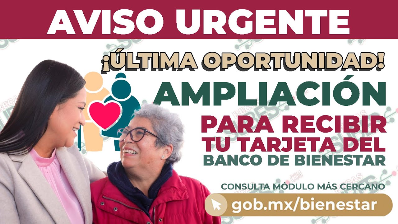 😱 ¡Última Oportunidad! 😱 AMPLIAN periodo para TENER la TARJETA BIENESTAR Según Ariadna Montiel Reyes
