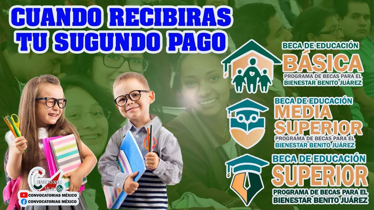 🚨 ¡COMUNICADO! ✅ En esta fecha recibirás el próximo pago de tu Beca para el Bienestar Benito Juárez