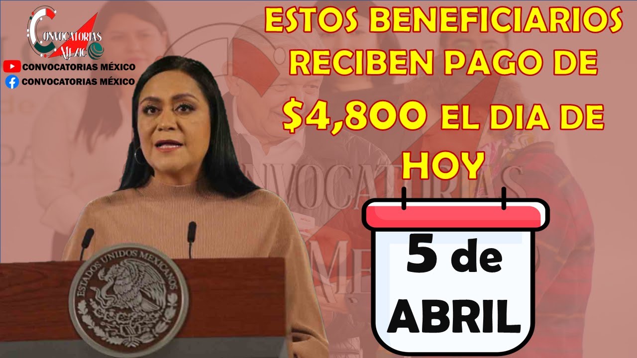 🚨🤑¡¡A ESTOS ADULTOS MAYORES LES ENTREGAN PAGO DE $4,800 EL DÍA DE HOY!!🚨🤑 🔴Pensión Bienestar 2023🔴