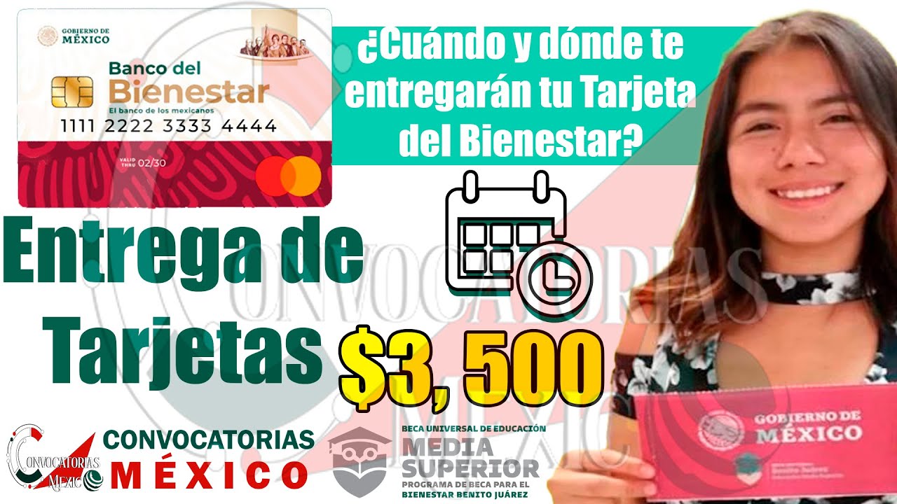 🥳GRAN NOTICIA➡️ YA PODRAS COBRAR TU BECA INICIA segundo periodo de entrega de TARJETAS DEL BIENESTAR